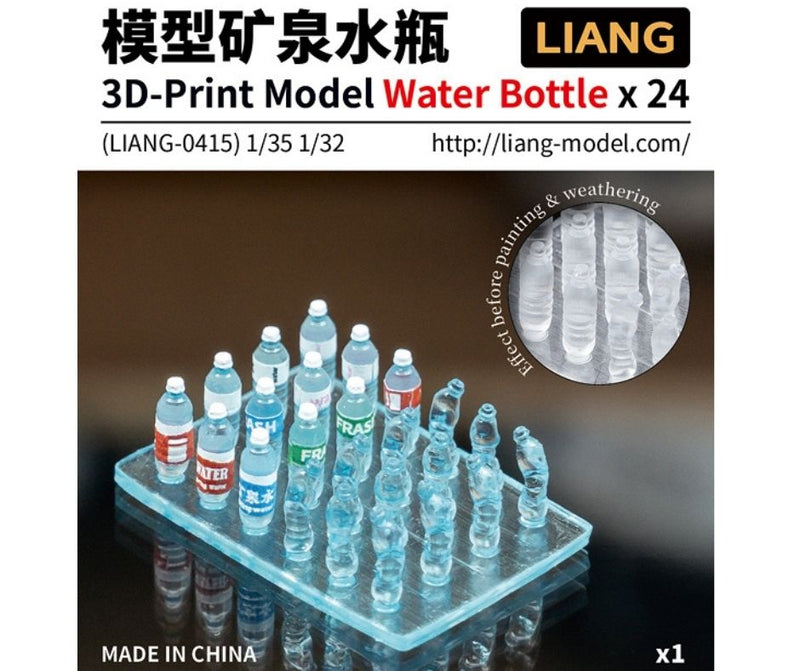 180ml FLAT BOTTLE 3D model 3D printable